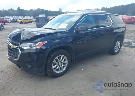 2021 Chevrolet Traverse Fwd Ls из США, поврежденный, VIN 1GNERFKW8MJ251372